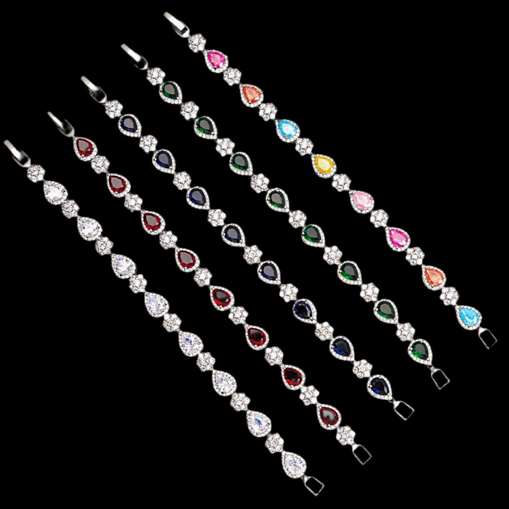 Blossom Droplet Bracelets