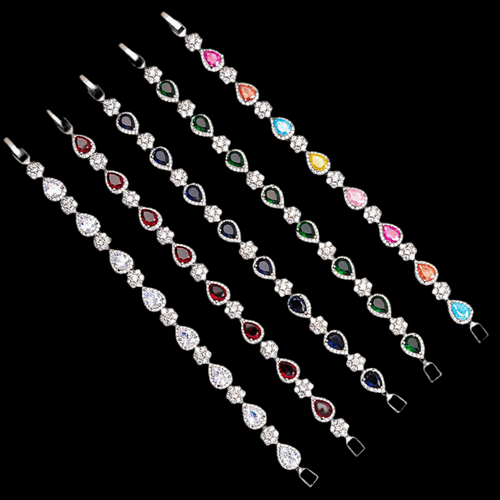 Blossom Droplet Bracelets